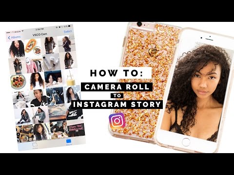 How to Post From Camera Roll to Your Instagram Story | INSTAGRAM HACKS