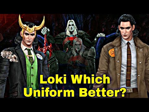 Loki TVA Uniform VS Loki President Uniform Against WBL Knull | Which Better? - Marvel Future Fight