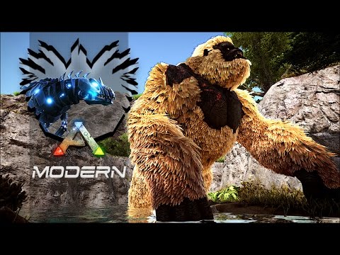 ARK Mods Ragnarok T3EP11 - Taming Harmess, The Harvest Alpha & Flying Plataforms!