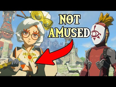 Purah's Reaction to the Yiga Mask (SECRET DIALOGUE)