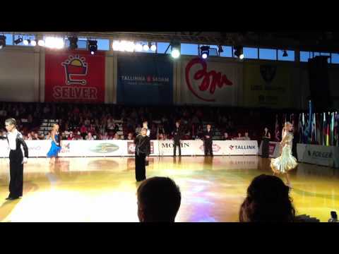 Werner Robert Laaneots & Laura- Liisa Lõhmus Tallinn Old Thomas Trophy 2012 latin final