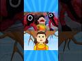 Squid Game SML ANIMATION SIDE BY SIDE Shorts Sml Animation