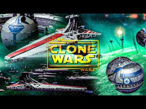 Star Wars the Clone Wars - Massive Epic Space Battle! (Cinematic)| Star Wars: Empire At War