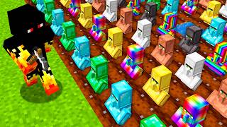 CRIEI VILLAGERS DE MINÉRIOS RAROS NO MINECRAFT