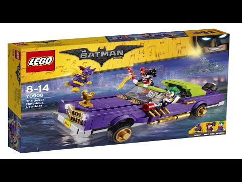Lego Batman 70906 The Joker Notorious Lowrider   Lego Speed Build