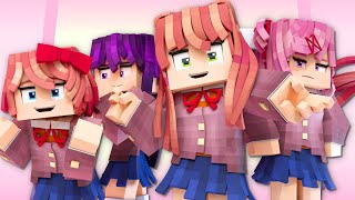 &quot;Doki Doki Forever&quot; | DDLC Minecraft Animation Music Video [Song by @OR3O]