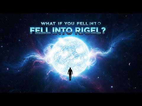 What If You Fell Into Rigel? (Terrifying Journey Into a Blue Supergiant)