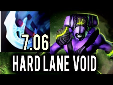 Machine Gun Void 7.06 META by Miracle- Pro Hard Lane Gameplay 9k MMR Dota 2