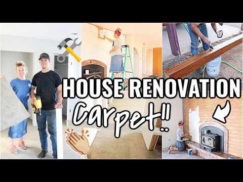 HOUSE HAS CARPET!!👏🏼 | MAJOR HOUSE RENOVATION OF OUR ARIZONA FIXER UPPER Episode 8