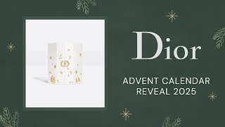 DIOR ADVENT CALENDAR REVEAL 2025