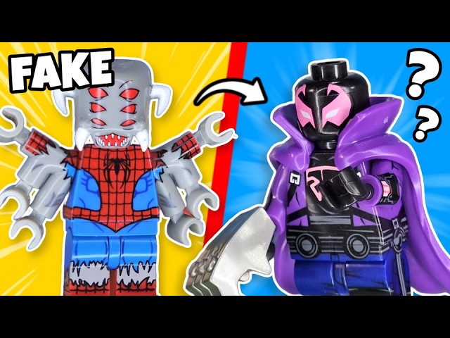 Unboxing FAKE LEGO Spider-Verse Minifigures...