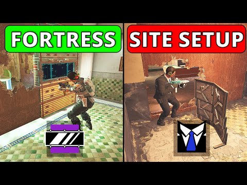 How To Setup EVERY SITE on Reworked Fortress-Rainbow Six Siege