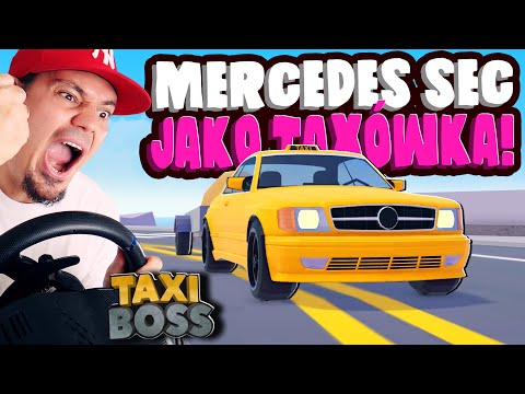 🚕 MERCEDES SEC FOR PLN 200,000 AS A TAXI! | Roblox Taxi Boss
