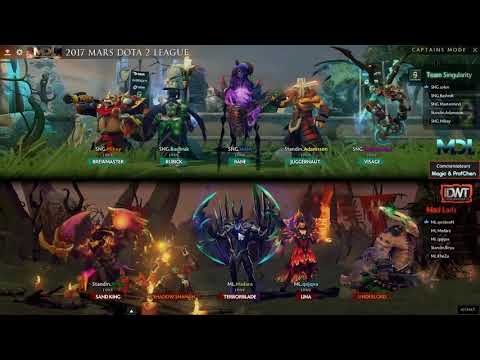 [FR] Mars Dota 2 League Qualifier #EU : Singularity vs Mad Lads | game 1