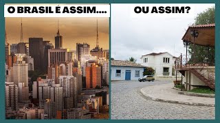 O Brasil é feito de cidades grandes ou pequenas?