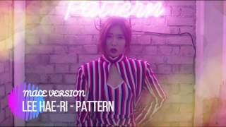 Lee Hae Ri 이해리 (DAVICHI) - PATTERN [MALE VERSION]