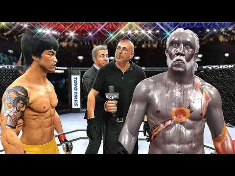 UFC 4 | Bruce Lee vs. Phantom lancer EA sports