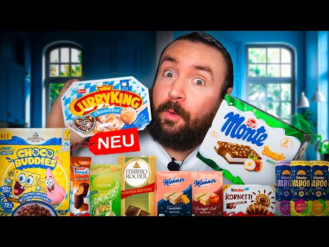 ICH TESTE NEUE SUPERMARKT PRODUKTE damit ihr ein GUTES JAHR HABT