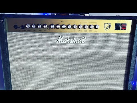 Marshall JTM 60 2-Channel 60-Watt 2x12" Guitar Combo 1995 - 1996 - Black image 4