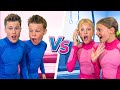 BOYS VS GIRLS SUPER NINJA CHALLENGES Ninja Kidz TV
