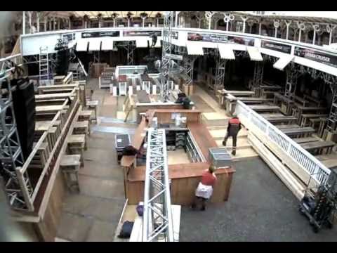 Aufbau des Alando Maidorfs 2012