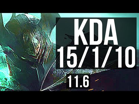 MORDEKAISER vs NOCTURNE (TOP) | 15/1/10, Legendary | TR Diamond | v11.6