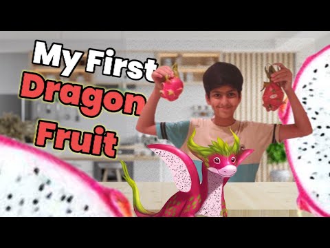 I Tried a Dragon Fruit 🐲🐉 for The first time