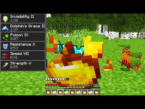 ShadowApples - Minecraft UHC but eating gapples gives you RANDOM OP EFFECTS...?