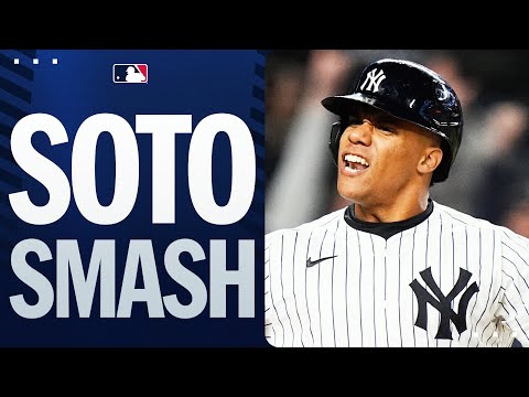 Juan Soto sends Yankee Stadium into a FRENZY with this SMASH! 🔊🔊🔊