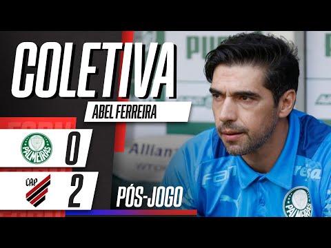 Palmeiras 0x2 Athletico com gols de Pablo e Gómez, contra - Abel Ferreira fala ao vivo em coletiva
