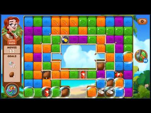 Lost Island Blast Adventure Level 1454 - NO BOOSTERS 🏝️ | SKILLGAMING ✔️