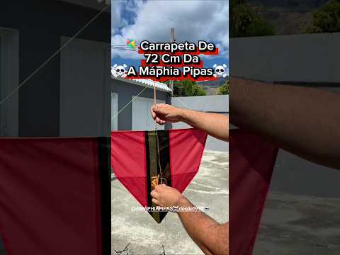 ???? Testei a Pipa Carrapeta de 72 Cm #fyp #pipa #kite #kiteflying #pipeiros #kitelover #pipas #shorts