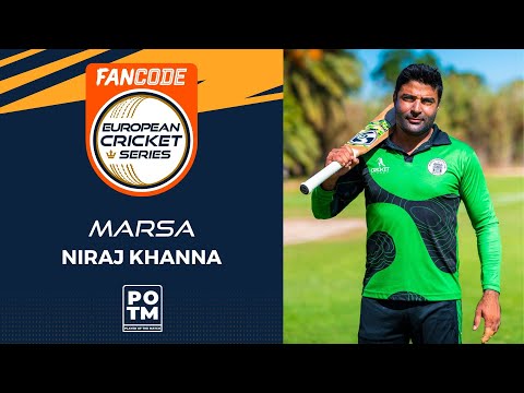 POTM: N.Khanna - Match 2 - MAR vs AUM | Highlights | FanCode ECS Malta, 2022 Day 1 | ECS22.628