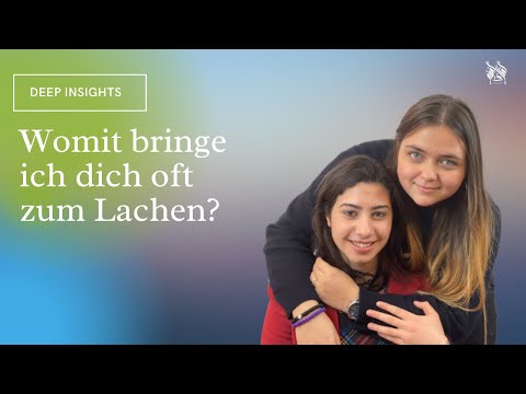 Freundschaft - Womit bringe ich dich oft zum Lachen?