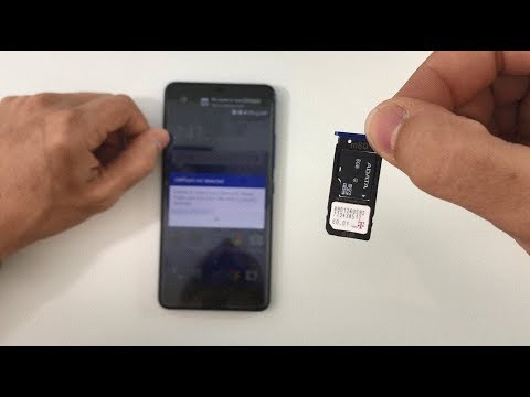How to install SD and SIM card into HTC U Ultra