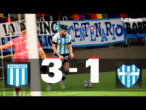 Racing 3-1 Gimnasia y Tiro (S) | Copa Argentina 2022 | 32avos. de final