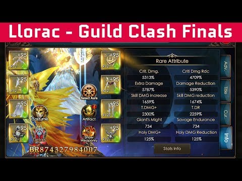Guild Clash - Finals - 875B Llorac -  Legacy Of Discord