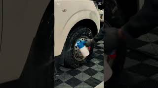 Pre-sale detailing trade vehicle