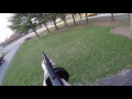 GFSMG Game Face Submachine Gun Shooting test with HELMET CAM!