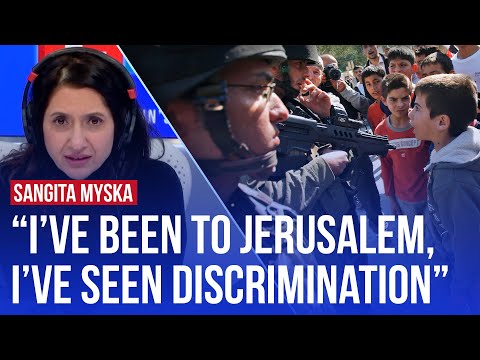 Sangita Myska debates caller claiming 'muslims live peacefully in Israel' | LBC