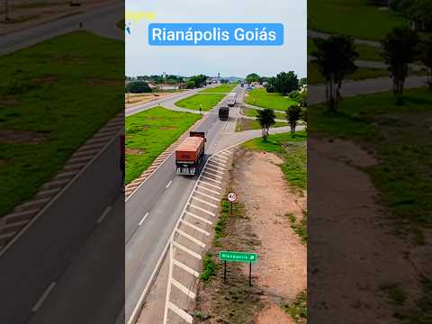 passando por Rianápolis Goiás lindas imagens #aereo