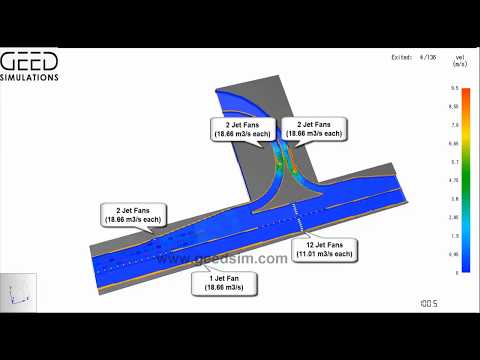 Road Tunnel Ventilation Design - www.geedsim.com