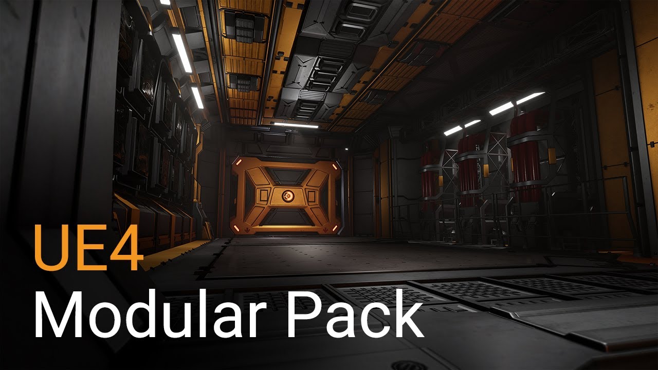 UE4 Modular Sci-Fi Environment