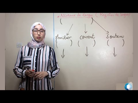 Les registres de langue | مستويات اللغة
