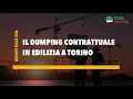 Il dumping contrattuale in edilizia a Torino
