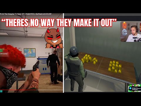 Client React To Manor Wiping PD At Hospital, CG Completing Maze Bank And More | NoPixel 4.0