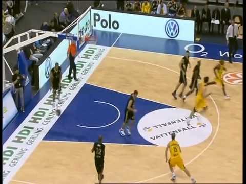 ALBA BERLIN vs MAROUSSI BC FT 75-70 QR#2 Euroleague 2009 2010