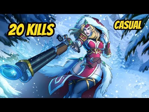 New Christmas Lian Skin! (Merrymaker Lian Paladins casual)