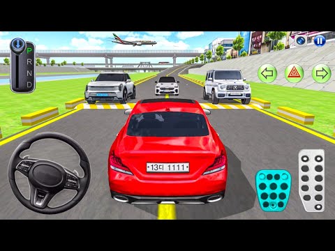 New Red Mercedes Cars For Parking - 3d Driving Class android game || Car Game #gameplay #cargame