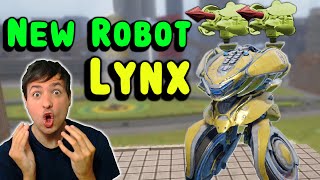 New Robot LYNX & Harpoon Weapons War Robots Test Server Gameplay WR